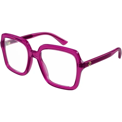 Eyewear frames Gg1318O , female, Sizes: 55 MM - Gucci - Modalova