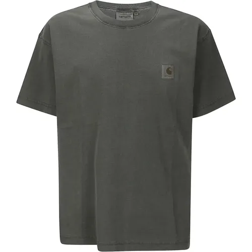 Logo Detail Short-Sleeved T-Shirt , male, Sizes: S, M - Carhartt WIP - Modalova