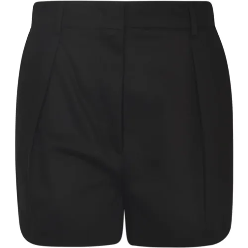 Cotton Blend Twill Weave Shorts , female, Sizes: XS, S, 2XS - SPORTMAX - Modalova