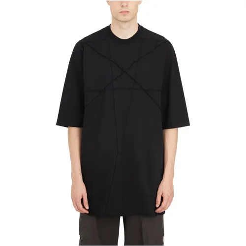 Jumbo Kurzarm T-Shirt , Herren, Größe: L - Rick Owens - Modalova