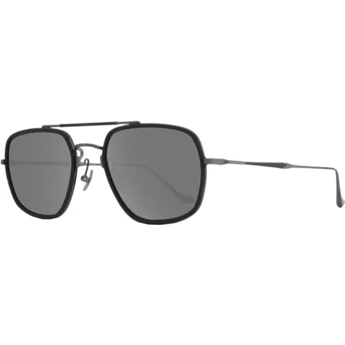Stylish Sunglasses in Ruthenium Matte , unisex, Sizes: 55 MM - Matsuda - Modalova
