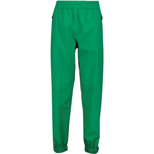 Jogging Pants Straight Cut Elastic Cuffs , female, Sizes: S, XS, M - Moncler - Modalova