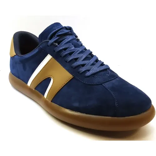 Marineblaue Soller Sneaker mit Logo , Herren, Größe: 44 EU - Camper - Modalova