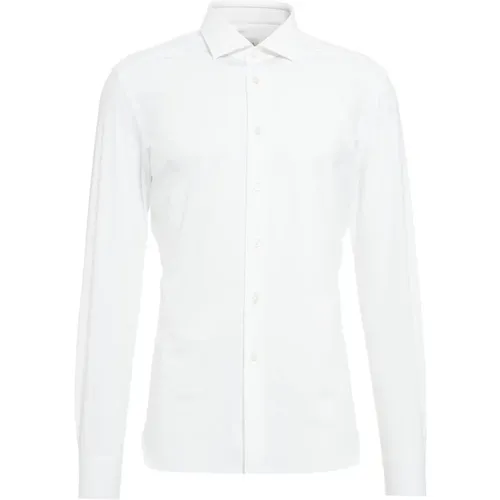Weißes Kurzarmhemd für Männer - Gender - Modalova