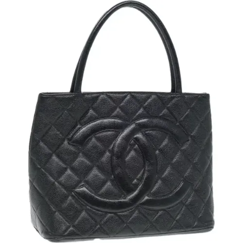 Pre-owned Leather totes , female, Sizes: ONE SIZE - Chanel Vintage - Modalova