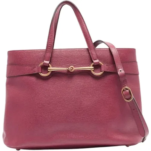 Pre-owned Leather totes , female, Sizes: ONE SIZE - Gucci Vintage - Modalova