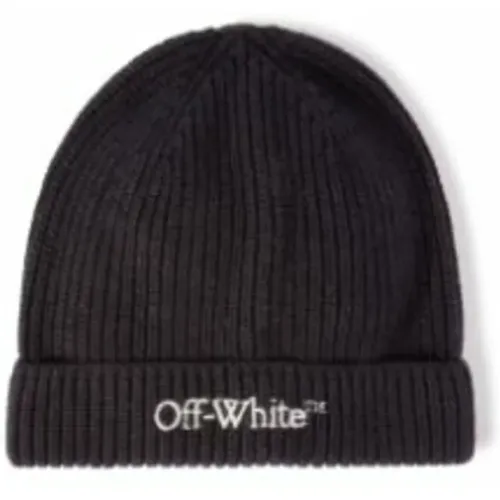 Kinder Buchige Beanie Schwarz Cappello - Off White - Modalova