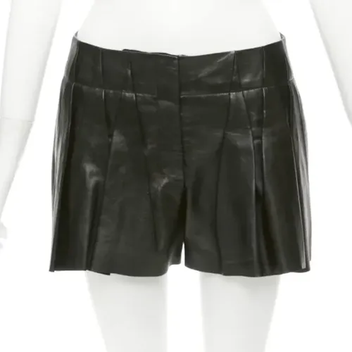 Pre-owned Leder bottoms , Damen, Größe: S - Alexander Wang Pre-owned - Modalova