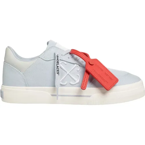 Stylische Low-Top-Sneakers , Damen, Größe: 36 EU - Off White - Modalova