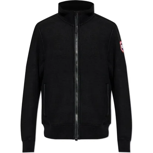 Fleece mit Lawson-Logo , Herren, Größe: S - Canada Goose - Modalova