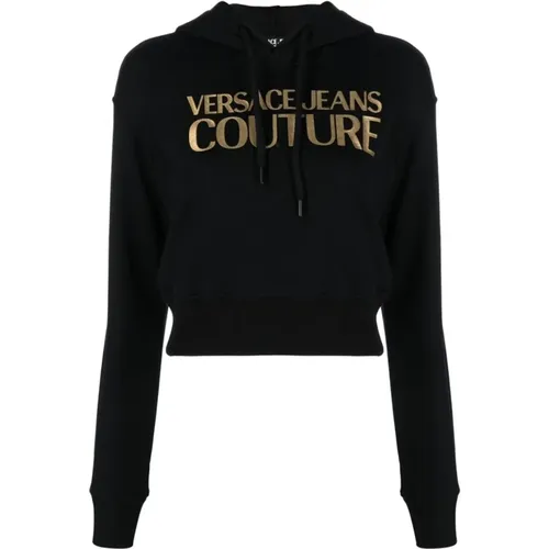 Sweatshirts for Women , female, Sizes: M, XS - Versace Jeans Couture - Modalova