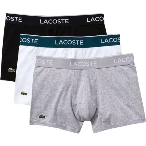 Graue Baumwollunterwäsche mit Elastischem Bund - Lacoste - Modalova