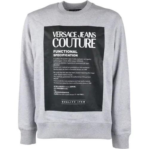 Sweatshirts , male, Sizes: XL, M - Versace Jeans Couture - Modalova