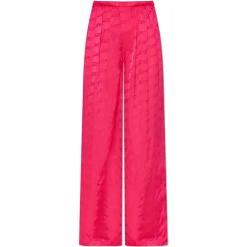 Weite Hose mit Monogramm Balenciaga - Balenciaga - Modalova