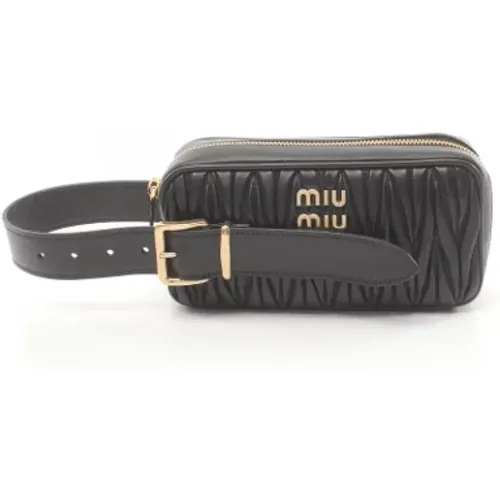 Pre-owned Leder clutches - Miu Miu Pre-owned - Modalova