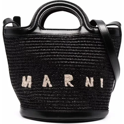 Schwarze Taschen für Frauen , Damen, Größe: ONE Size - Marni - Modalova
