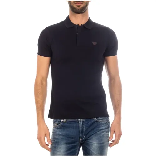 Stylische Polo Shirts für Männer , Herren, Größe: L - Armani Jeans - Modalova