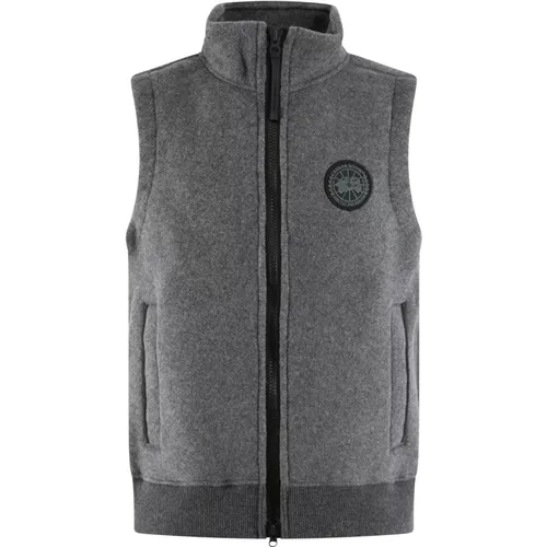 Stylish Fleece Vest for Men , male, Sizes: M - Canada Goose - Modalova