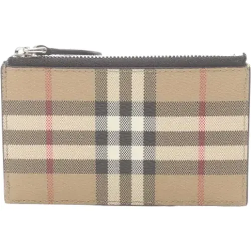 Pre-owned Leather wallets , female, Sizes: ONE SIZE - Burberry Vintage - Modalova