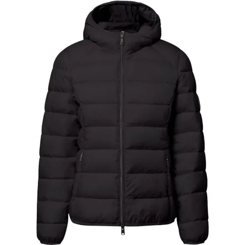 Schwarze Damen Steppjacke , Damen, Größe: M - ECOALF - Modalova