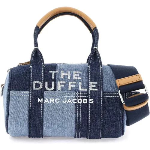 The denim mini duffle bag - , female, Sizes: ONE SIZE - Marc Jacobs - Modalova