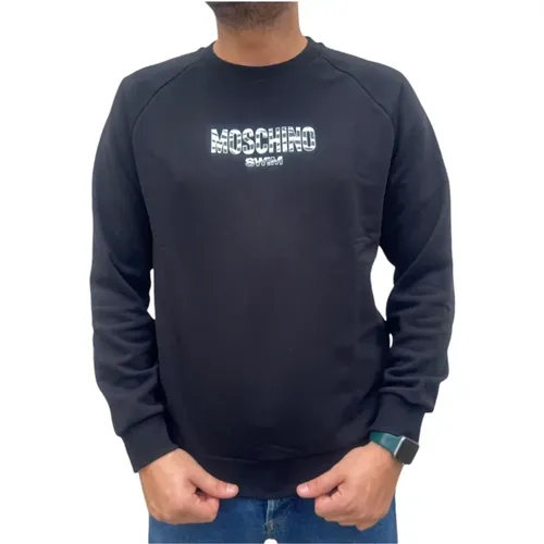 Baumwollpullover , Herren, Größe: XL - Moschino - Modalova