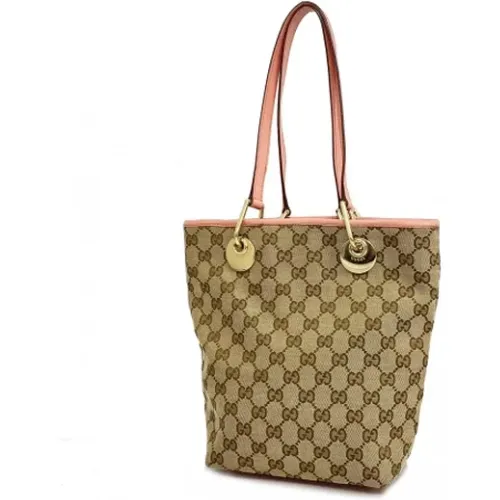 Pre-owned Canvas shoulder-bags , female, Sizes: ONE SIZE - Gucci Vintage - Modalova