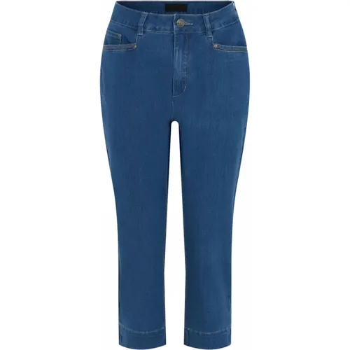 Summer Cropped Jeans Vera Model , female, Sizes: L - C.Ro - Modalova