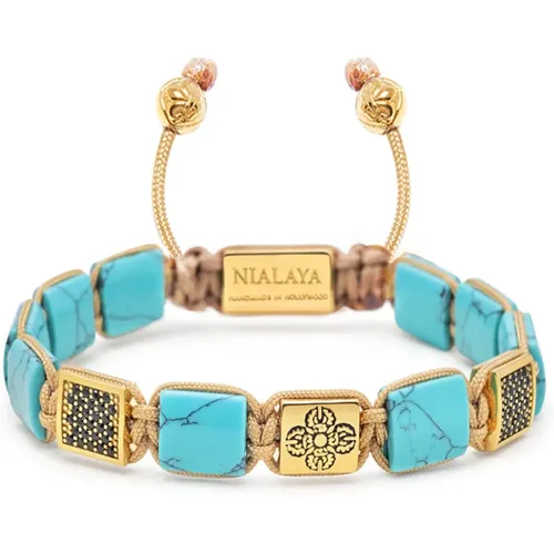 Bracelets , Herren, Größe: L - Nialaya - Modalova