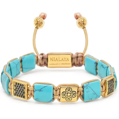 Bracelets , Herren, Größe: M - Nialaya - Modalova
