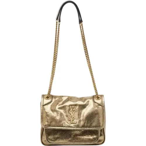 Pre-owned Leder schultertasche - Yves Saint Laurent Vintage - Modalova