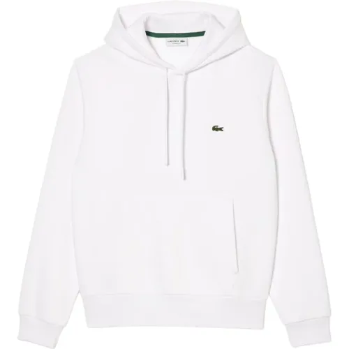 Crocodile Hoodie Autumn Winter , male, Sizes: M, XS, L, S - Lacoste - Modalova