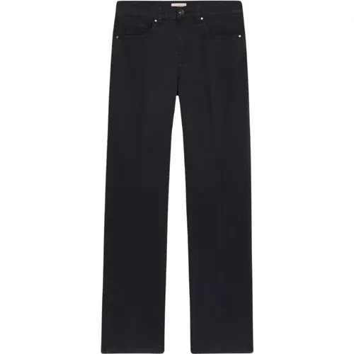 Eco-Friendly Tencel-Mischgewebe Regular Fit Hose , Damen, Größe: S - Oltre - Modalova