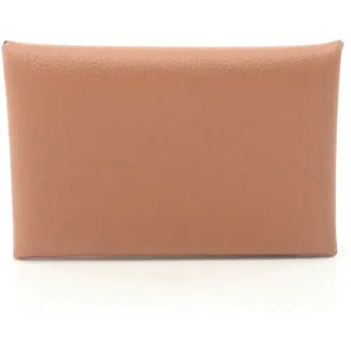 Pre-owned Leather wallets , female, Sizes: ONE SIZE - Hermès Vintage - Modalova