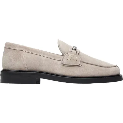 Taupe Wildleder Loafer , Herren, Größe: 39 EU - Filling Pieces - Modalova