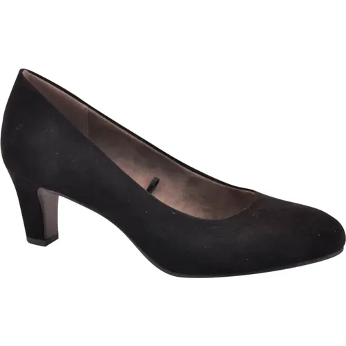 Elegante Braune Schuhe mit Marmormuster , Damen, Größe: 41 EU - tamaris - Modalova