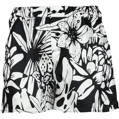 Viskose Casual Shorts , Damen, Größe: XS - Laneus - Modalova