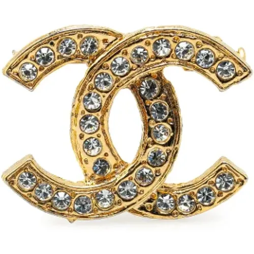 Pre-owned Metal brooches , female, Sizes: ONE SIZE - Chanel Vintage - Modalova