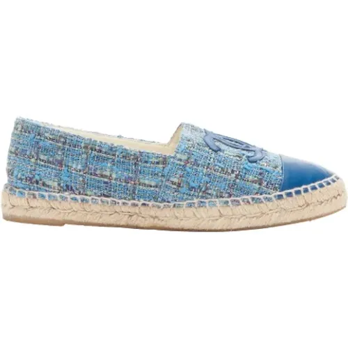 Pre-owned Leather espadrilles , female, Sizes: 7 UK - Chanel Vintage - Modalova