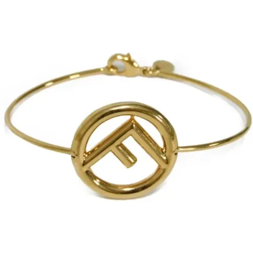 Pre-owned Metal bracelets , female, Sizes: ONE SIZE - Fendi Vintage - Modalova