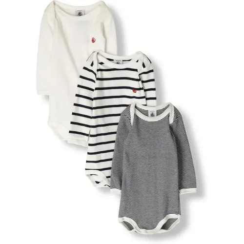 Baby Strampler Bodysuits Set - Petit Bateau - Modalova