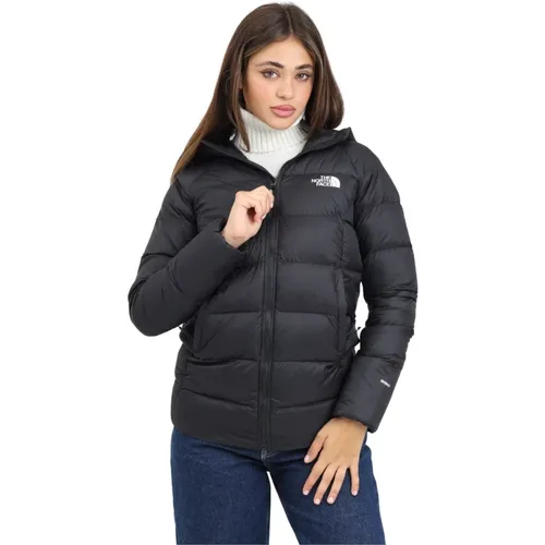 Schwarze Hyalite Daunenjacke für Frauen , Damen, Größe: L - The North Face - Modalova