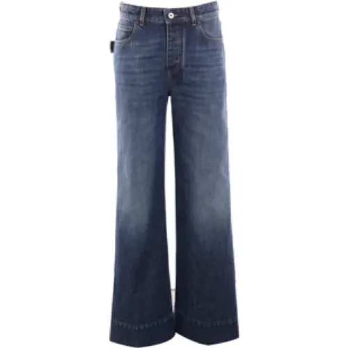 Flare Denim Jeans in , female, Sizes: 2XS, XS, M - Bottega Veneta - Modalova