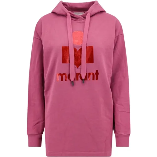 Oversize Sweatshirt with Hood , female, Sizes: XS - Isabel marant - Modalova