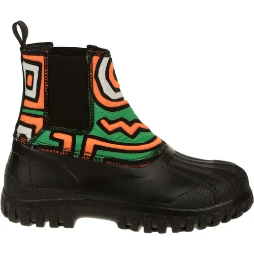 Patterned Ankle Boots , female, Sizes: 4 UK, 7 UK - Diemme - Modalova