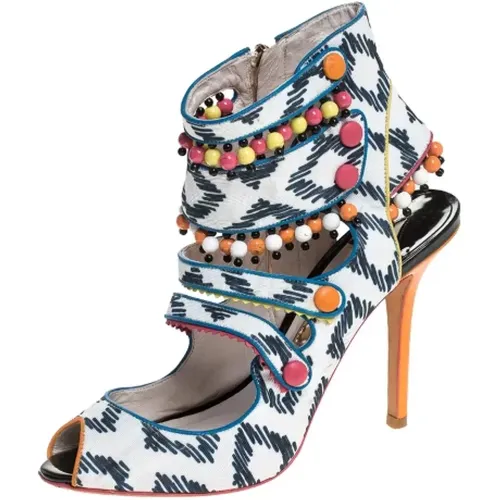 Pre-owned Fabric sandals , female, Sizes: 6 UK - Sophia Webster Pre-owned - Modalova