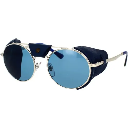 Polarized Sunglasses with Removable Leather Accessories , unisex, Sizes: 52 MM - Persol - Modalova