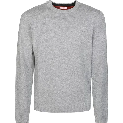 GC Shetland Sweater , male, Sizes: M, L - Sun68 - Modalova