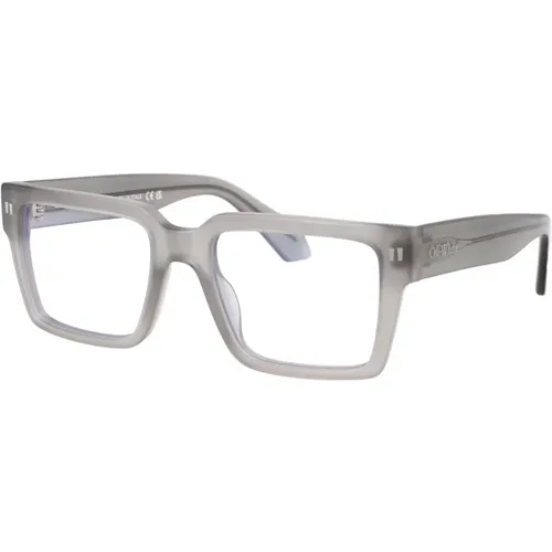 Stilvolle Optical Style 54 Brille , unisex, Größe: 53 MM - Off White - Modalova