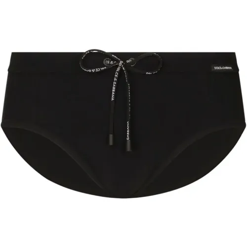 Lycra Underwear with Logo Front Band , male, Sizes: XL - Dolce & Gabbana - Modalova